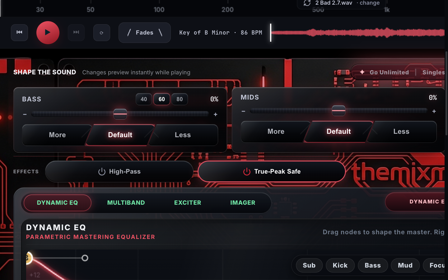 Para EQ rack plugin